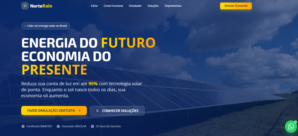 Login sistema solar